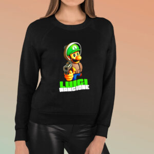 Free Luigi Mangione cartoon game shirt