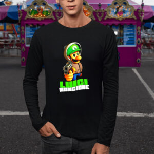 Free Luigi Mangione cartoon game shirt1