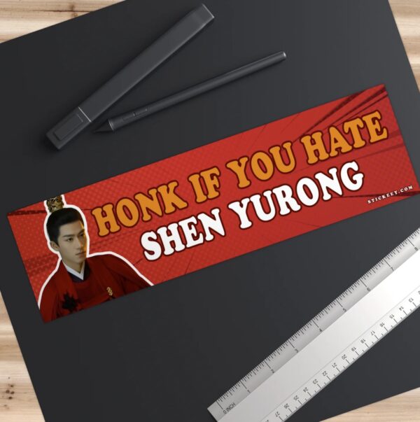 Honk If You Hate Shen Yurong Bumper Sticker