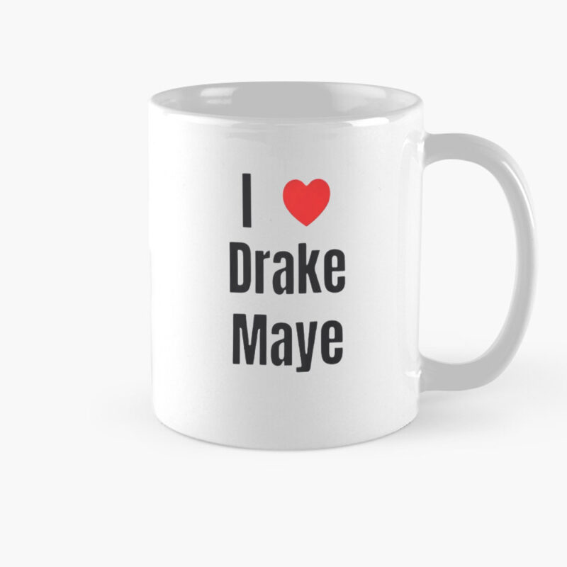 I Love Drake Maye Mug