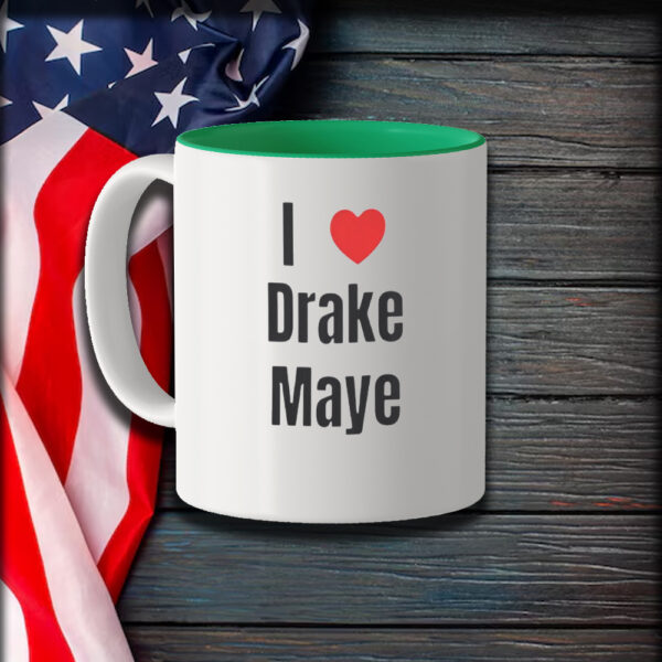 I Love Drake Maye Mug1