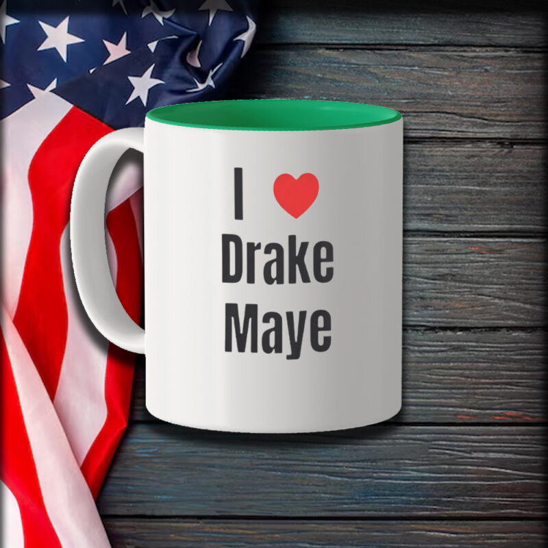 I Love Drake Maye Mug1