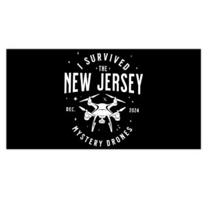 I Survived the New Jersey NJ Mystery Drones UFO UAP Bumper Stickers