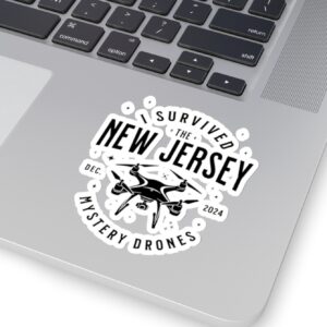 I Survived the New Jersey NJ Mystery Drones UFO UAP Sticker