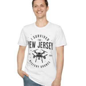 I Survived the New Jersey NJ Mystery Drones UFO UAP Tee