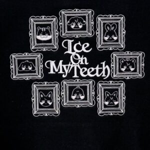 Ice on my Teeth Embroidered Crewneck Sweatshirt