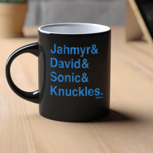 Jahymr Gibbs & David Montgomery, Sonic & Knuckles Ampersand Mug