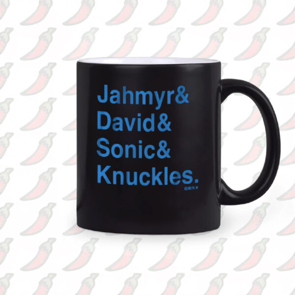 Jahymr Gibbs & David Montgomery, Sonic & Knuckles Ampersand Mug1