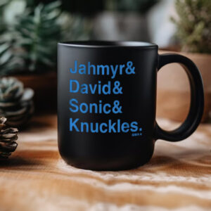 Jahymr Gibbs & David Montgomery, Sonic & Knuckles Ampersand Mug2