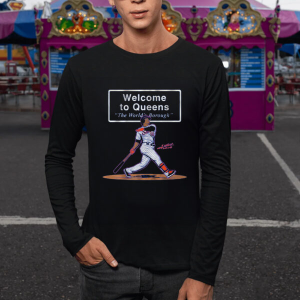 Juan Soto Welcome To Queens Sign T-Shirt3