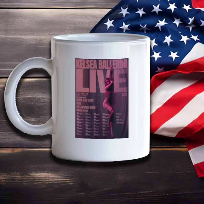 Kelsea Ballerini Live On Tour 2025 Poster Mug3