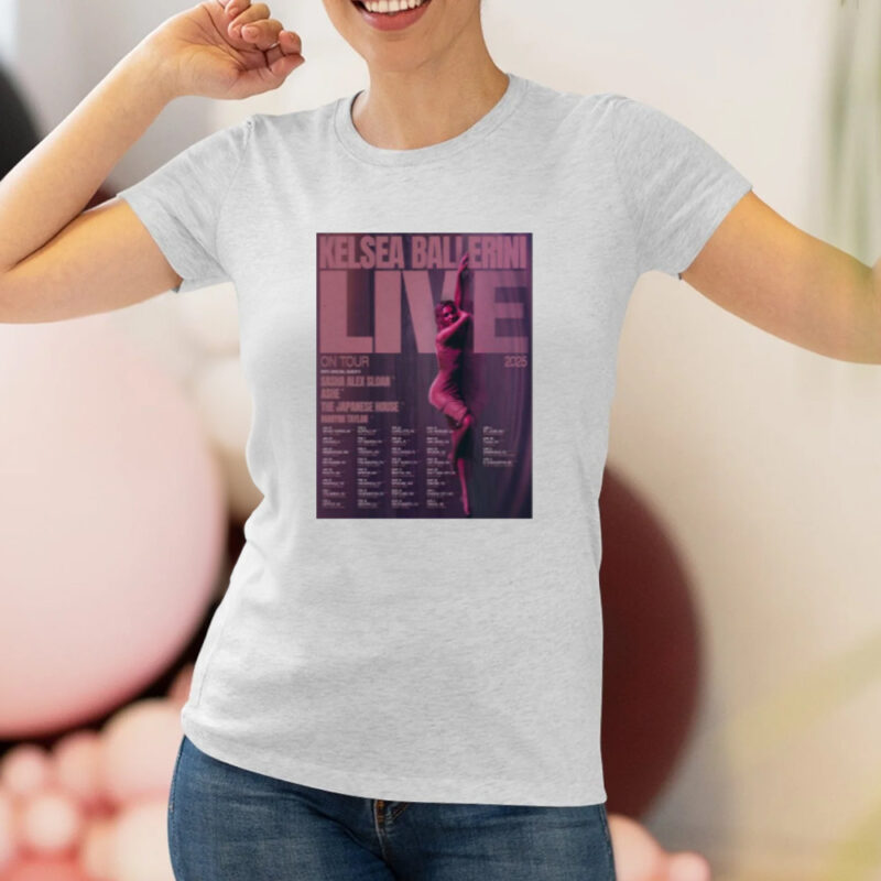 Kelsea Ballerini Live On Tour 2025 Poster T-Shirt