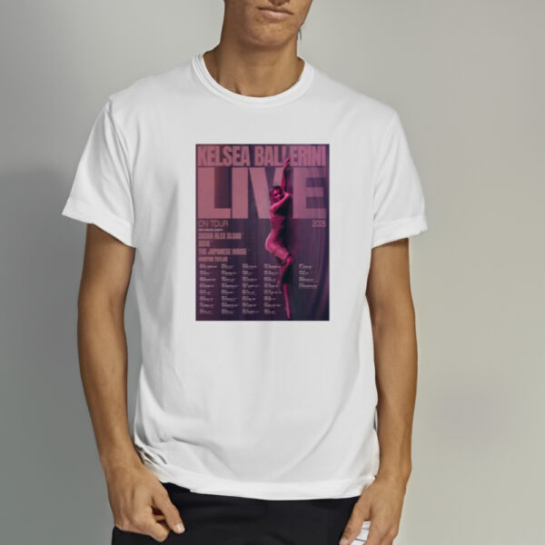 Kelsea Ballerini Live On Tour 2025 Poster T-Shirt1