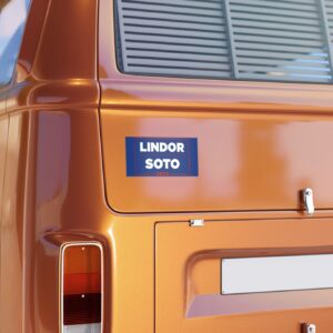 Lindor Soto ’25 Campaign Bumper Stickers