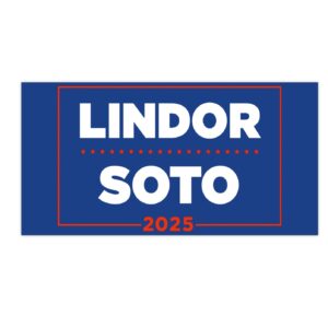 Lindor Soto ’25 Campaign Bumper Stickers