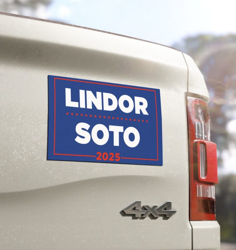 Lindor Soto ’25 Campaign Car Magnets