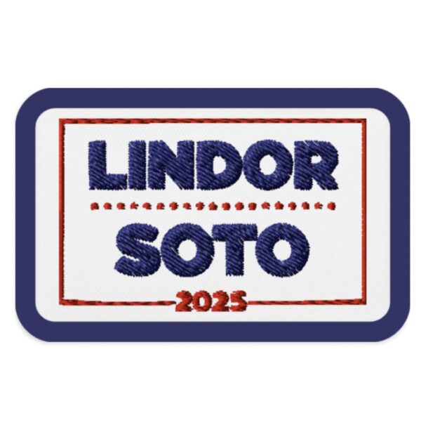 Lindor Soto ’25 Campaign Embroidered Patch