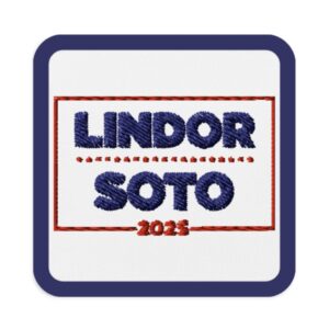 Lindor Soto ’25 Campaign Embroidered Patch