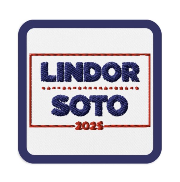 Lindor Soto ’25 Campaign Embroidered Patch