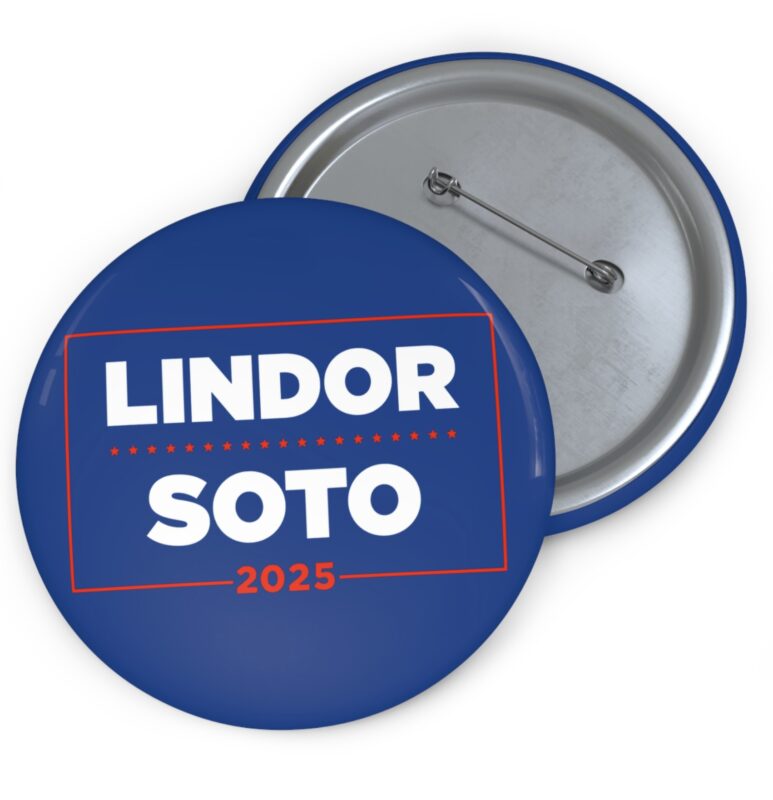 Lindor Soto ’25 Campaign Pin Buttons