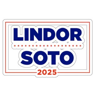 Lindor Soto ’25 Campaign Stickers