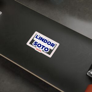 Lindor Soto ’25 Campaign Vinyl Decals Stickers