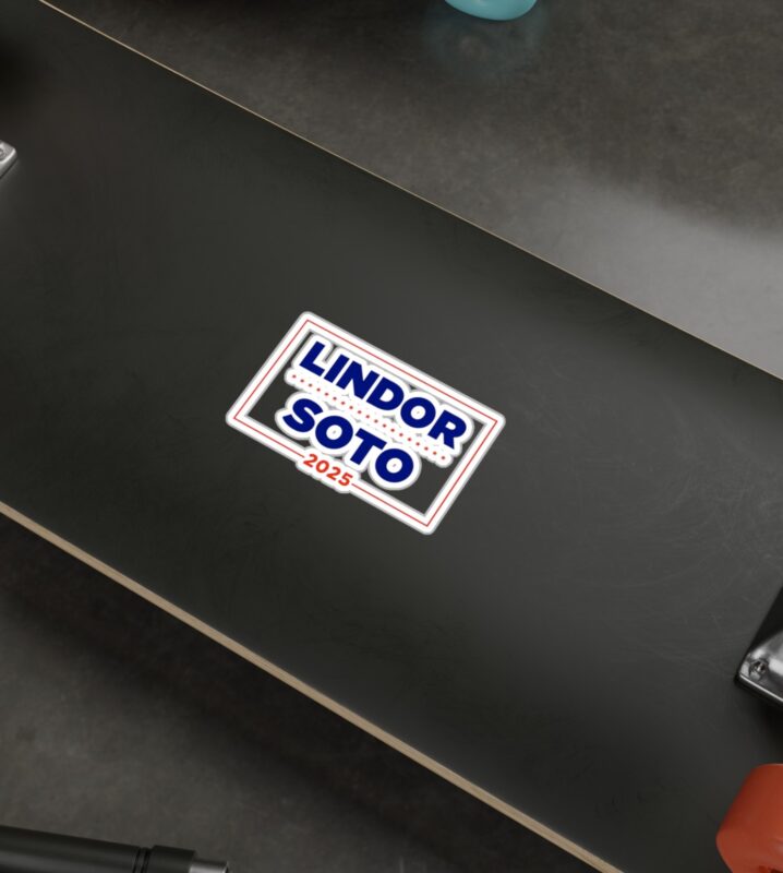 Lindor Soto ’25 Campaign Vinyl Decals Stickers