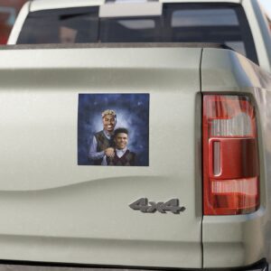 Lindor and Soto Stepbrothers Car Magnets