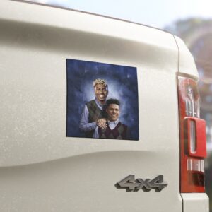 Lindor and Soto Stepbrothers Car Magnets