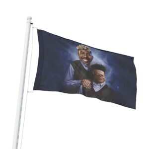 Lindor and Soto Stepbrothers Flags