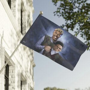 Lindor and Soto Stepbrothers Flags