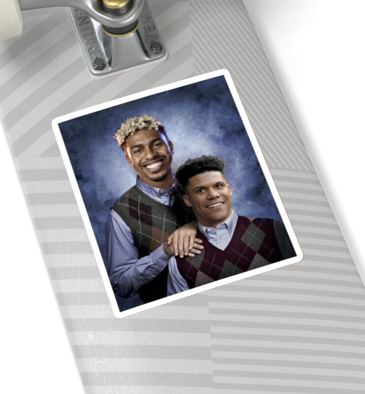 Lindor and Soto Stepbrothers Stickers