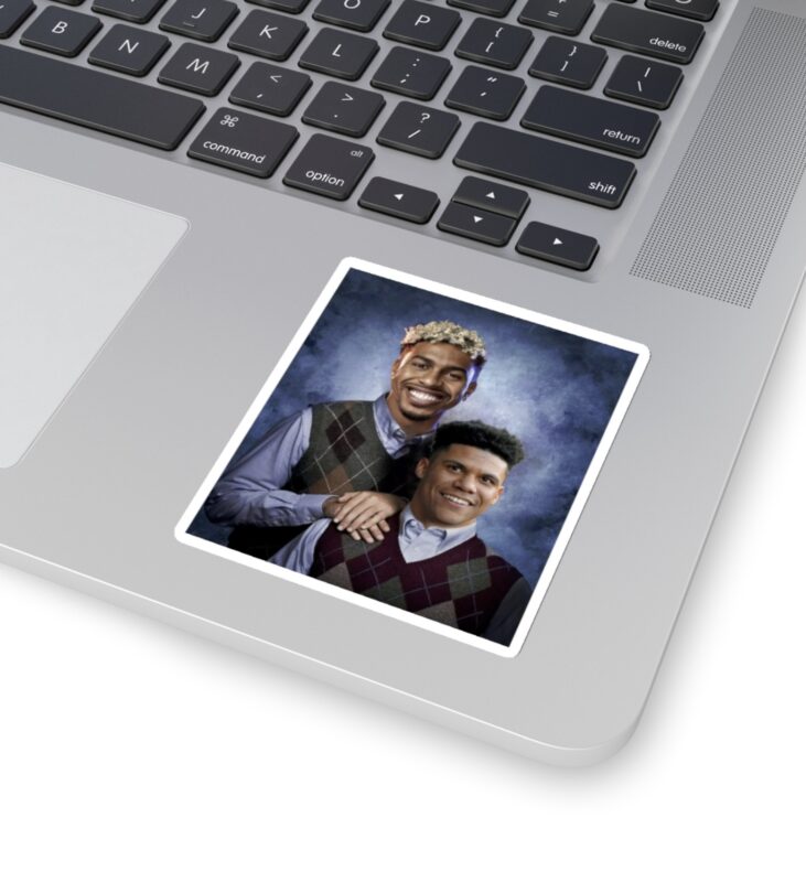 Lindor and Soto Stepbrothers Stickers