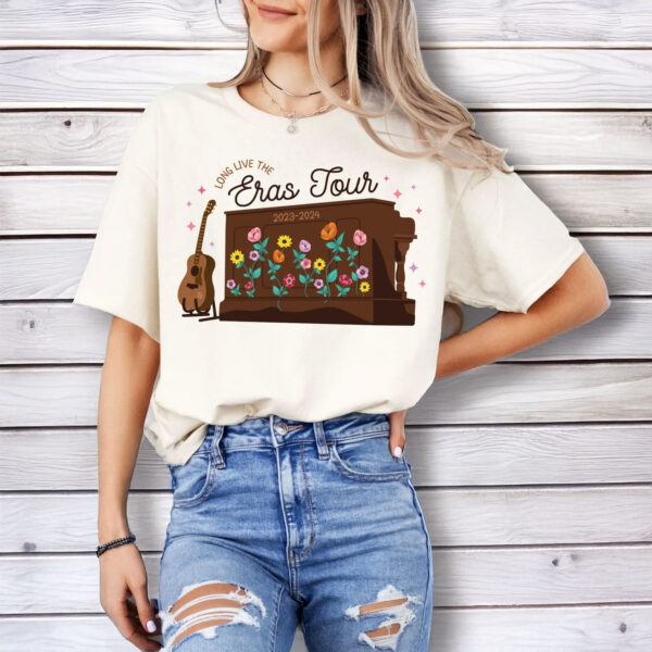 Long Live the Eras Tour Piano t-shirt