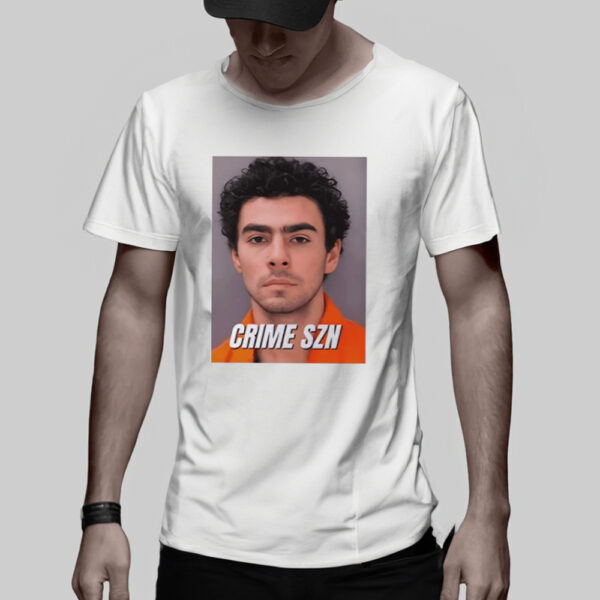 Luigi Mangione Crime Szn T-Shirt3