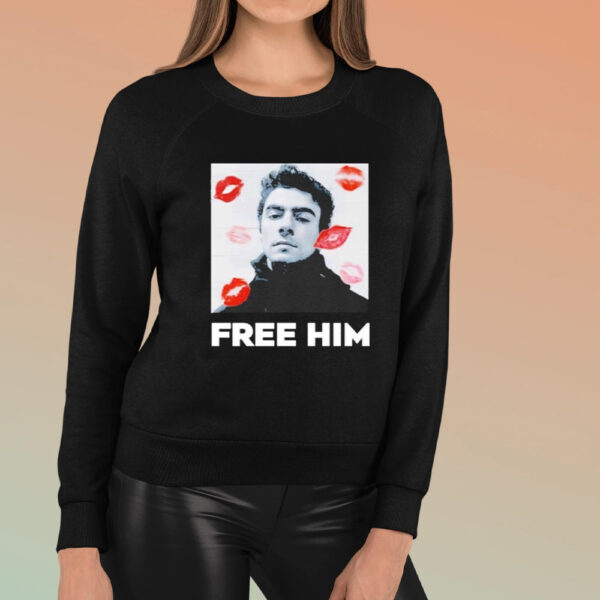 Luigi Mangione Free Him T-shirts