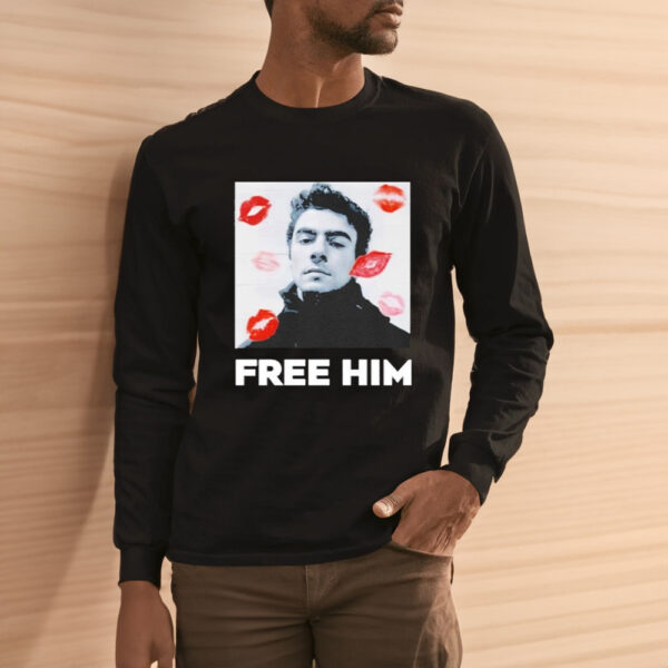 Luigi Mangione Free Him T-shirts3