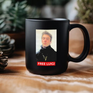 Luigi Mangione Free Luigi Mugshot Photo Face Mug2