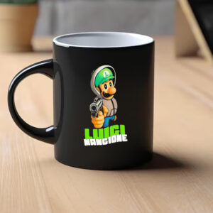 Luigi Mangione Gun Free Mario Mug