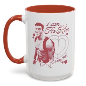 Luigi Mangione I Can Fix Him Accent Coffee Mug US