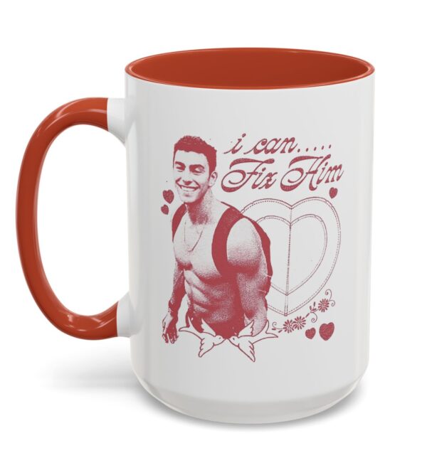 Luigi Mangione I Can Fix Him Accent Coffee Mug US