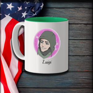 Luigi Mangione Shooter Anime Mug1