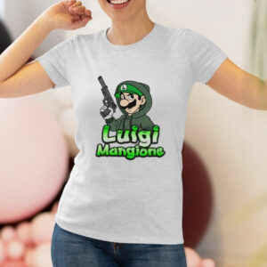 Luigi Mangione Super Mario Bros Shirts