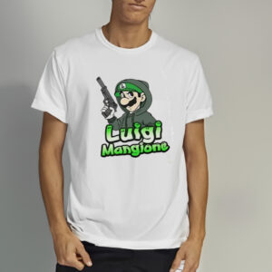 Luigi Mangione Super Mario T-Shirts1