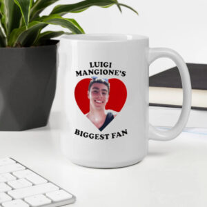 Luigi Mangione biggest fan Mug2