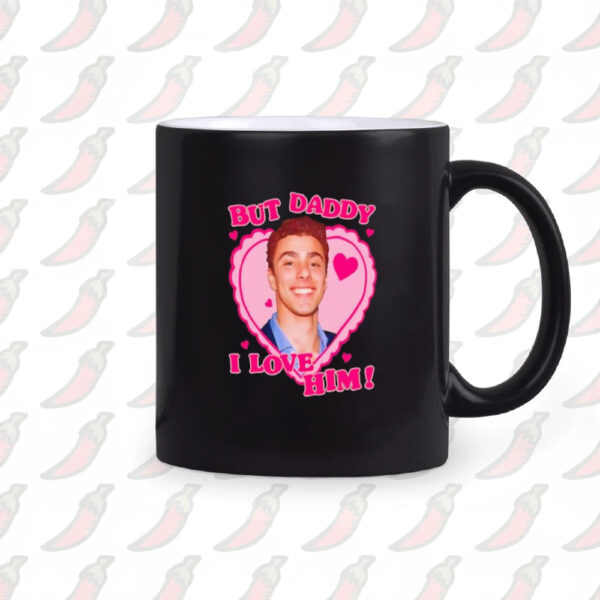 Luigi Mangione but daddy I love him pink Mug2