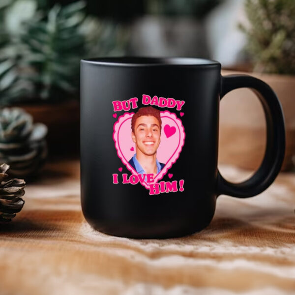 Luigi Mangione but daddy I love him pink Mug3