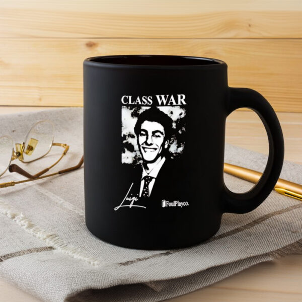 Luigi Mangione class war Mug3