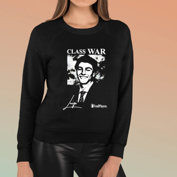 Luigi Mangione class war T-shirts