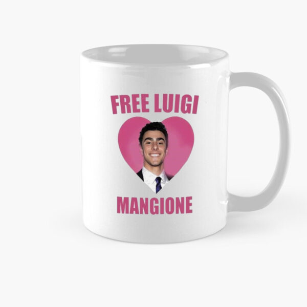 Luigi Mangione heart 2024 Mug